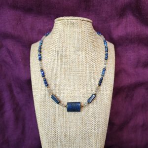 collar joyas piedras lapislazuli piedra lunar chile